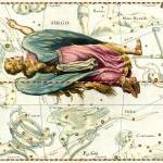 Zodiac Sign Virgo Constellation, vi..